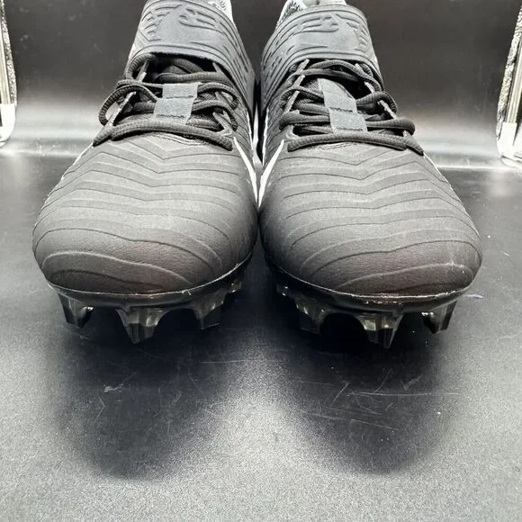 NEW Nike Alpha Menace Pro 2 Mid Football Cleats Black AQ3209-002 Men’s Size 12